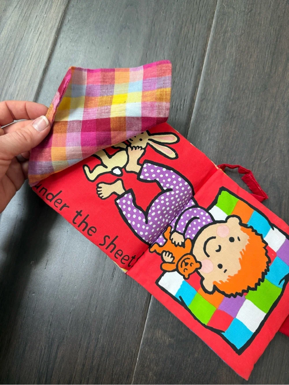 Jellycat soft baby book Where’s my belly button